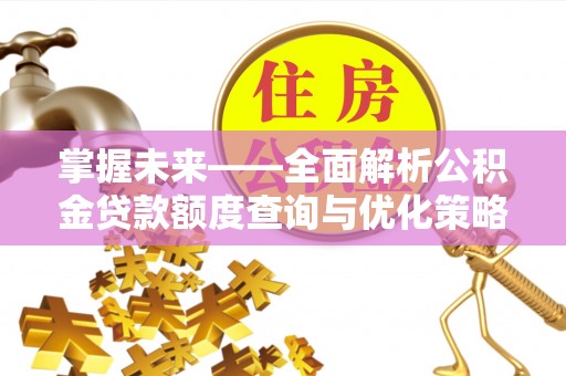 兴平掌握未来——全面解析公积金贷款额度查询与优化策略
