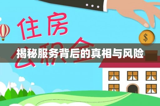 兴平揭秘服务背后的真相与风险